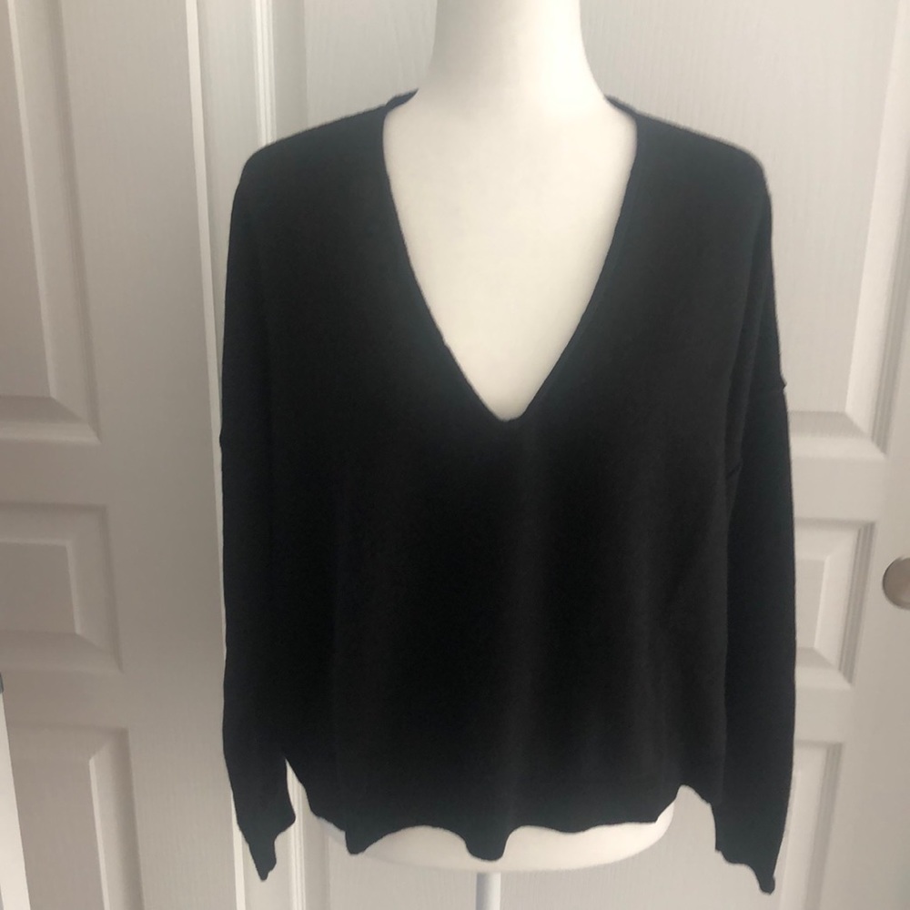 Anthropologie Pilcro Valani Cashmere V-Neck Sweater